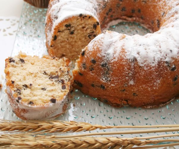 Rührkuchen mit Schokostückchen