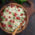 Blumenkohl-Couscous mit Granatapfel & frischen Kräutern