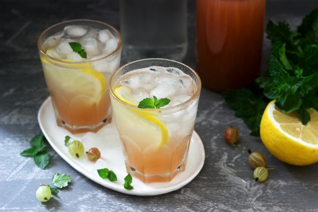 Stachelbeer-Limonade
