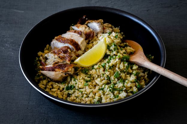 Blumenkohlreis mit Hähnchen