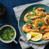 Gegrillte Garnelen