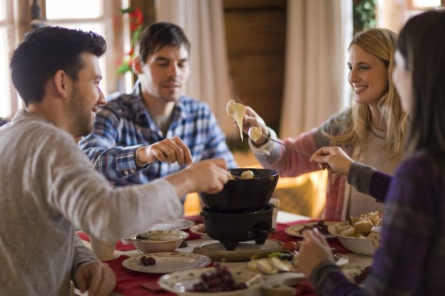 Fondue und Freunde - was will man mehr?