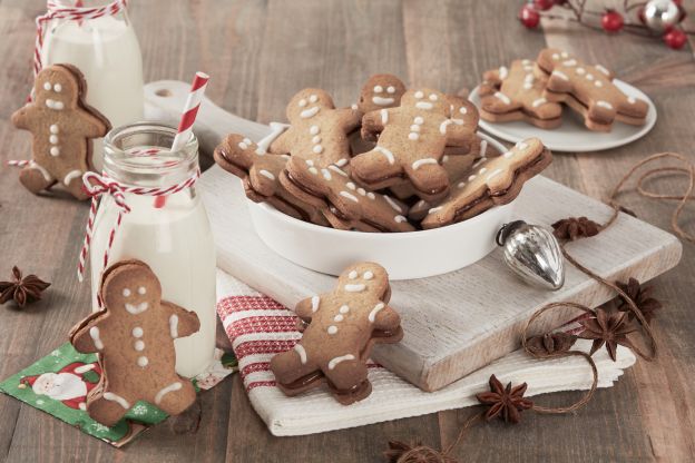 Weihnachtliche Lebkuchenmännchen mit Nutella®
