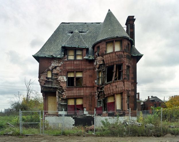 Verlassenes Haus in Detroit