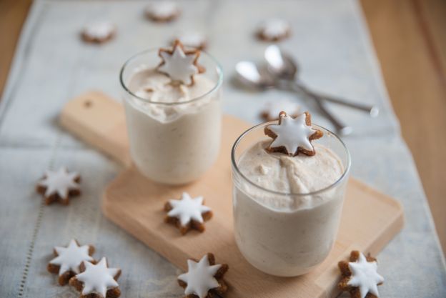 Dessert Menü 4: Zimtstern Mousse