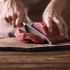 Leichter durch Fleisch schneiden
