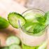 Gurken-Minz Detox Wasser