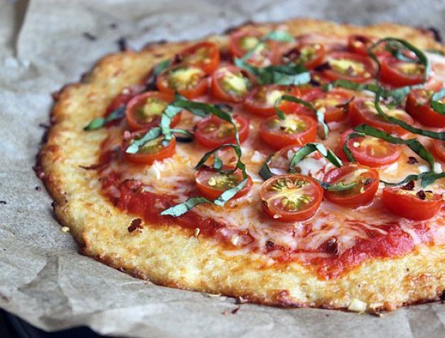 Glutenfreie Blumenkohlpizza