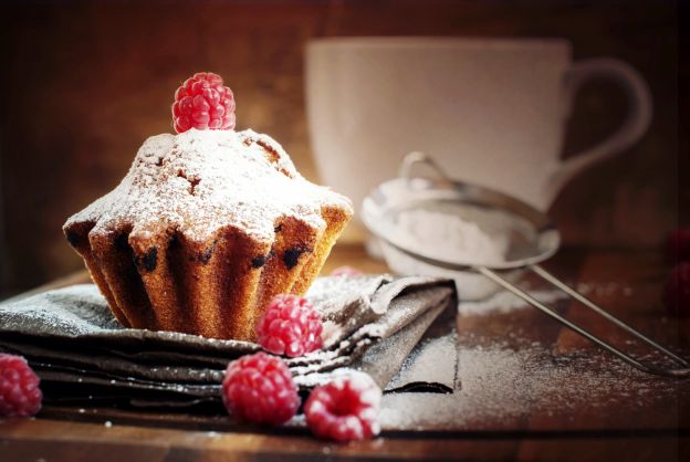 Brioche mit Früchten