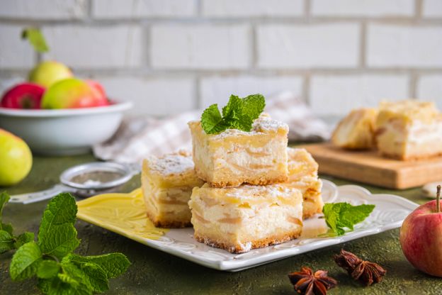 Apfel-Quark-Kuchen