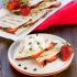 Gegrillte Erdbeer und Nutella-Quesadillas