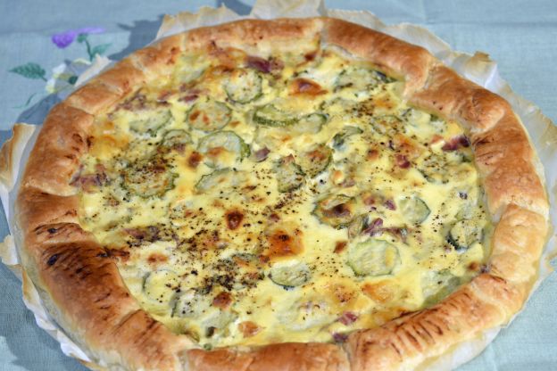 Zucchini-Quiche
