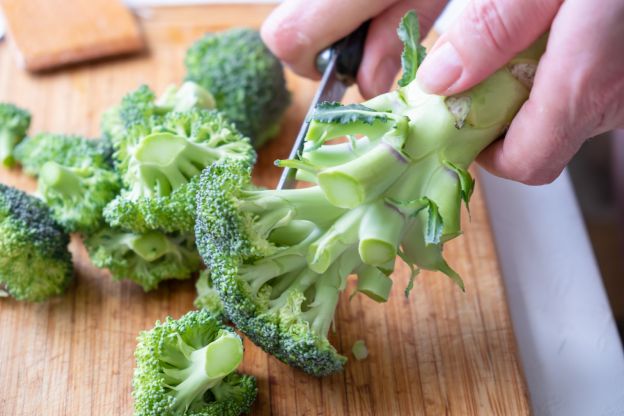 Brokkoli - Stiele mitkochen