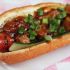 Asiatischer Hotdog