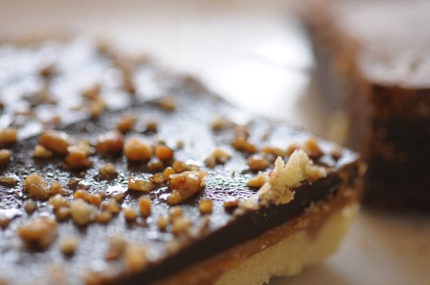 Millionaire's shortbread bars