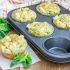 Herzhafte Muffins mit Spinat und Feta