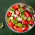 Gurkensalat mit Wassermelone