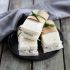 Mini-Club-Sandwiches mit Blauschimmelkäse
