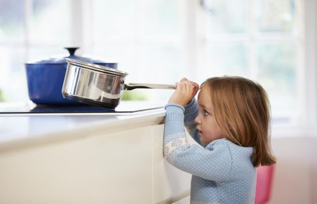 Die Küche - Achtung! Gefahrenquelle Nr. 1 für eure Kinder!