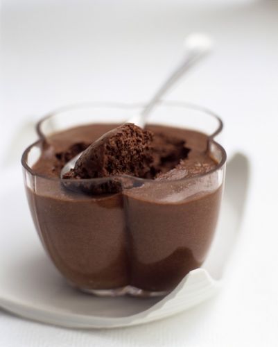 In einem Mousse au Chocolat