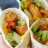 Wraps mit Hähnchen und Paprika