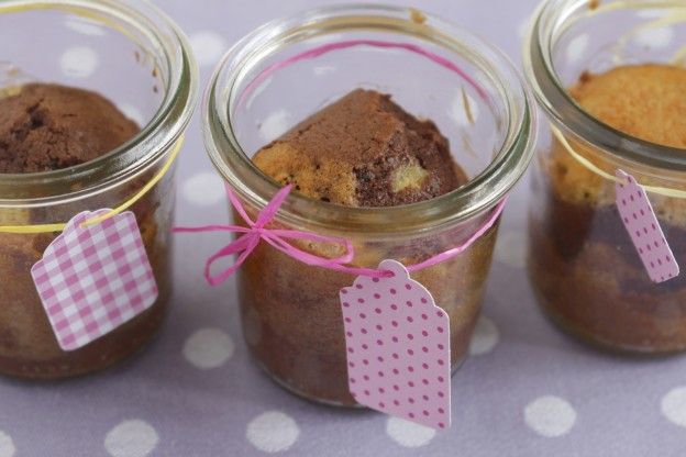 Kuchen im Glas