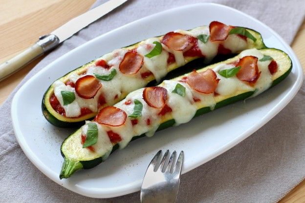 Zucchini-Pizza