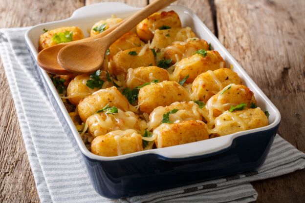 Überbackene Gnocchi mit Tomatensauce