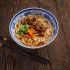 Ramen mit Rind und Karotte