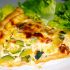 Quiche mit Zucchini, getrockneten Tomaten und Ziegenkäse