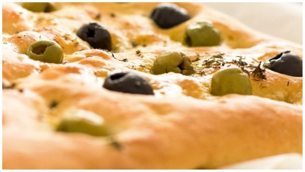 Olivenfocaccia