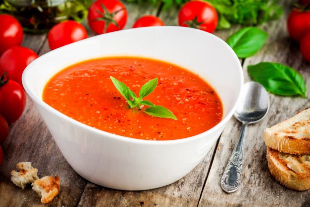 Dienstag (B): Sommerliche Tomatensuppe