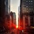 Sonnenaufgang im Big Apple, New York City