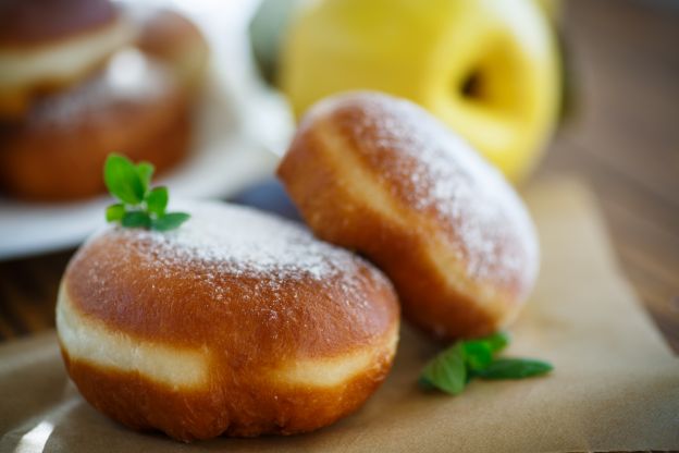 Krapfen mit Quitten