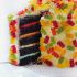 Gummibärchen auf dem Tortenfrosting