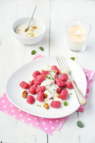 Rote-Beete-Gnocchi