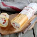 Rezept für gefülltes Baguette mit Frischkäse und Paprika - perfektes Fingerfood!