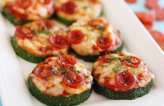 Zucchini-Pizza Bites