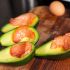 Avocado mit Lachs