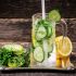 Detox Water Zitrone-Gurke-Petersilie