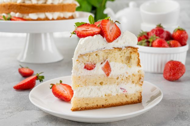 Erdbeersahnetorte