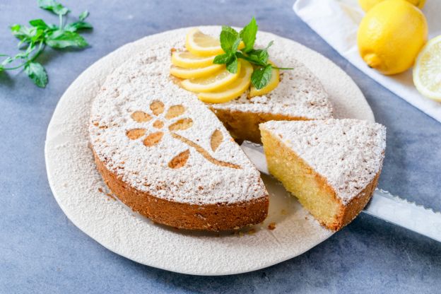 Zitronen-Mandel-Kuchen