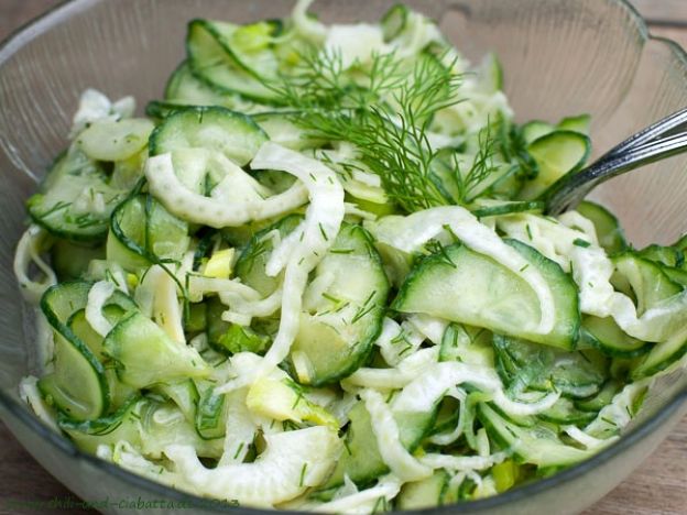 fenchel-gurkensalat