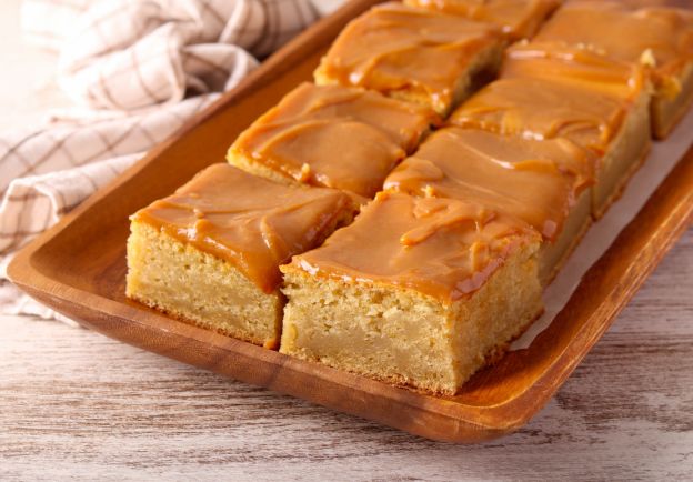 Erdnußbutter-Blechkuchen