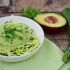Zoodles mit Avocado-Pesto