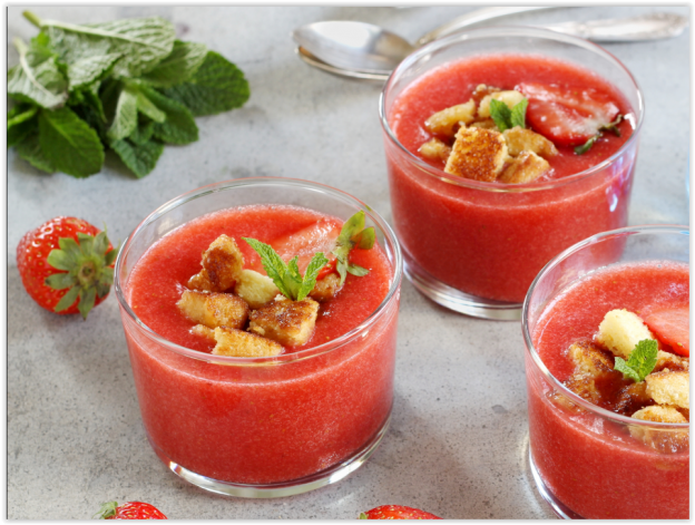 Erdbeer Gazpacho