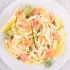 Tagliatelle in Lachs-Zitronensauce