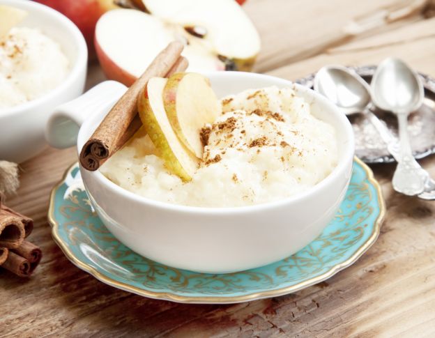 Milchreis mit Sauerkirschen