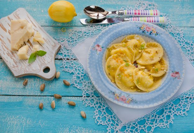 Ravioli mit leichter und erfrischender Füllung