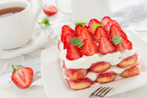 Erdbeer Tiramisù